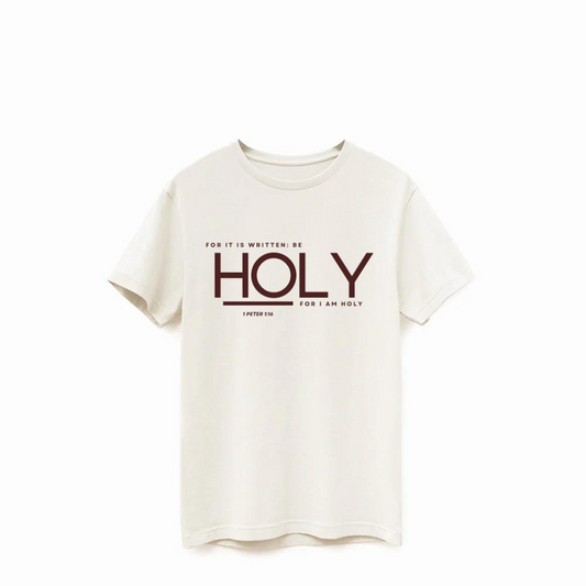 Be Holy Men’s/Unisex Short Sleeve tee